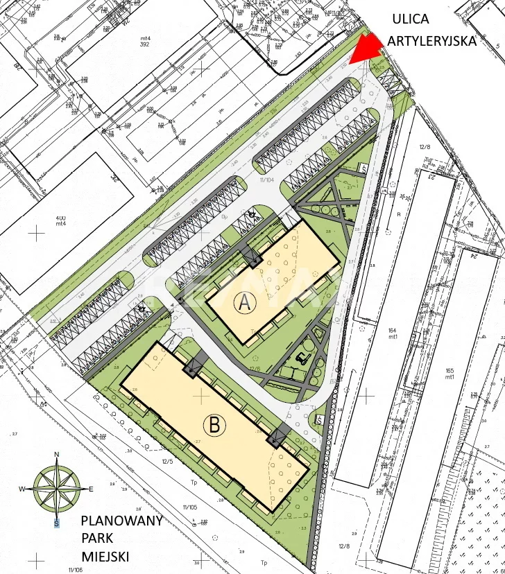 2 pokoje, mieszkanie 38,81 m², piętro 2, oferta nr , 114/13467/OMS, Kołobrzeg, Artyleryjska