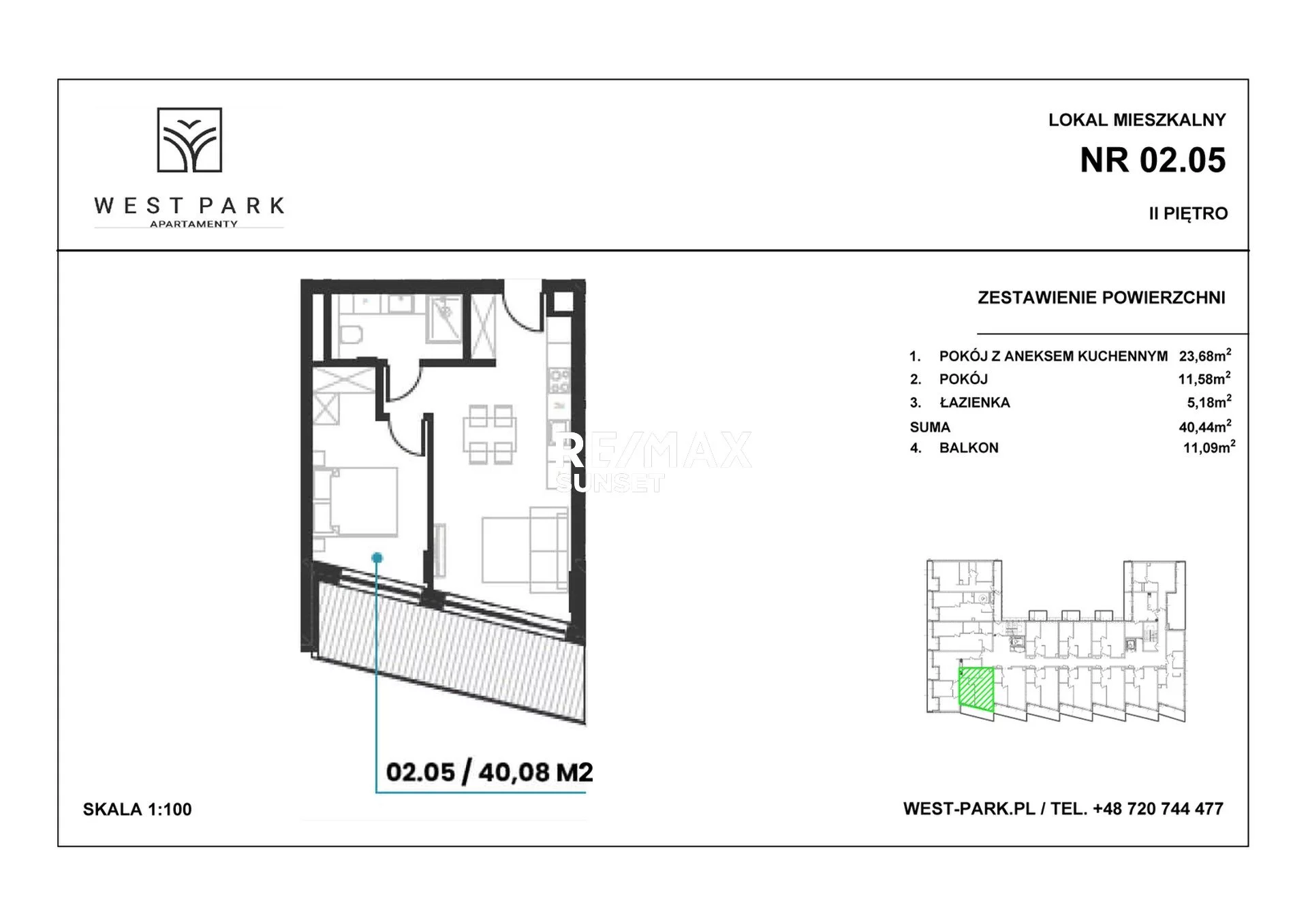 2 pokoje, mieszkanie 40,44 m², piętro 2, oferta nr , 234-MS-Dzj9ONuoY8, Kołobrzeg, Wylotowa
