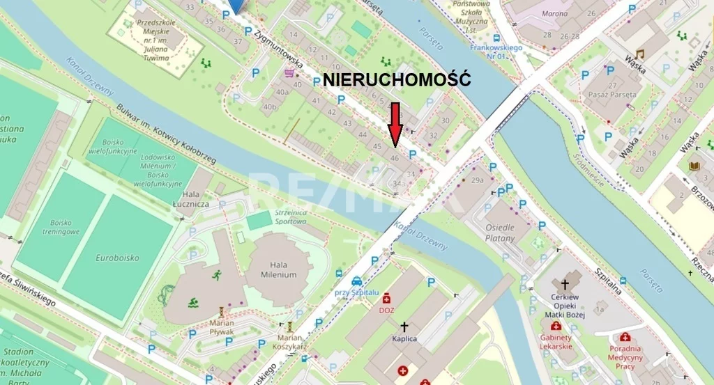 3 pokoje, mieszkanie 79,83 m², parter, oferta nr , 312/13467/OMS, Kołobrzeg, Zygmuntowska