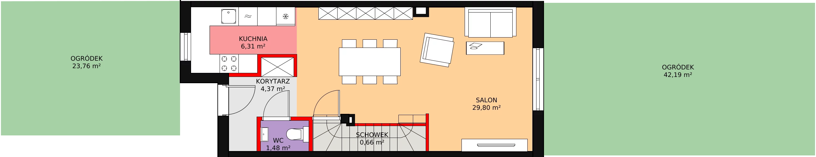 Dom 111,29 m², oferta nr A4, Nova Wola Park, Nowa Wola, ul. Przepiórki