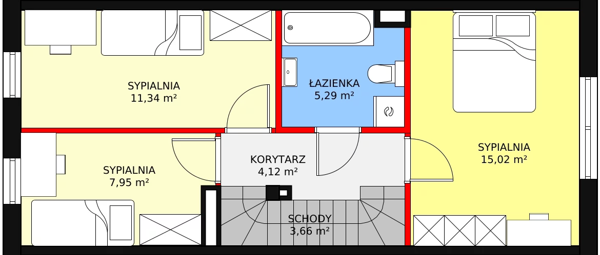 Dom 111,29 m², oferta nr A4, Nova Wola Park, Nowa Wola, ul. Przepiórki