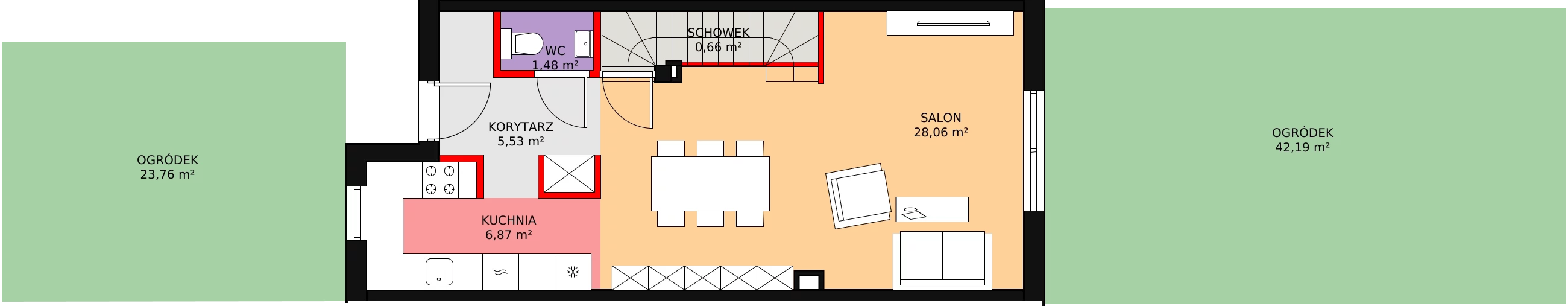 Dom 111,27 m², oferta nr A5, Nova Wola Park, Nowa Wola, ul. Przepiórki