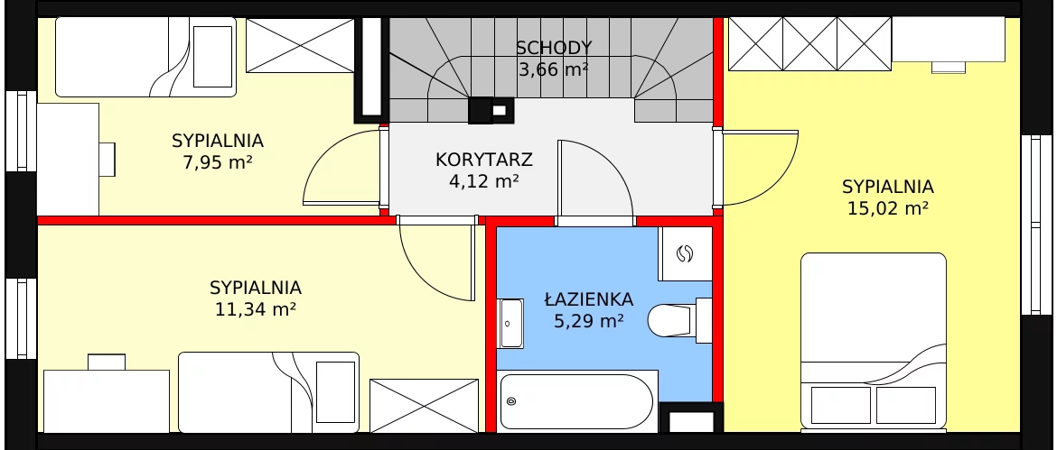 Dom 111,27 m², oferta nr A5, Nova Wola Park, Nowa Wola, ul. Przepiórki