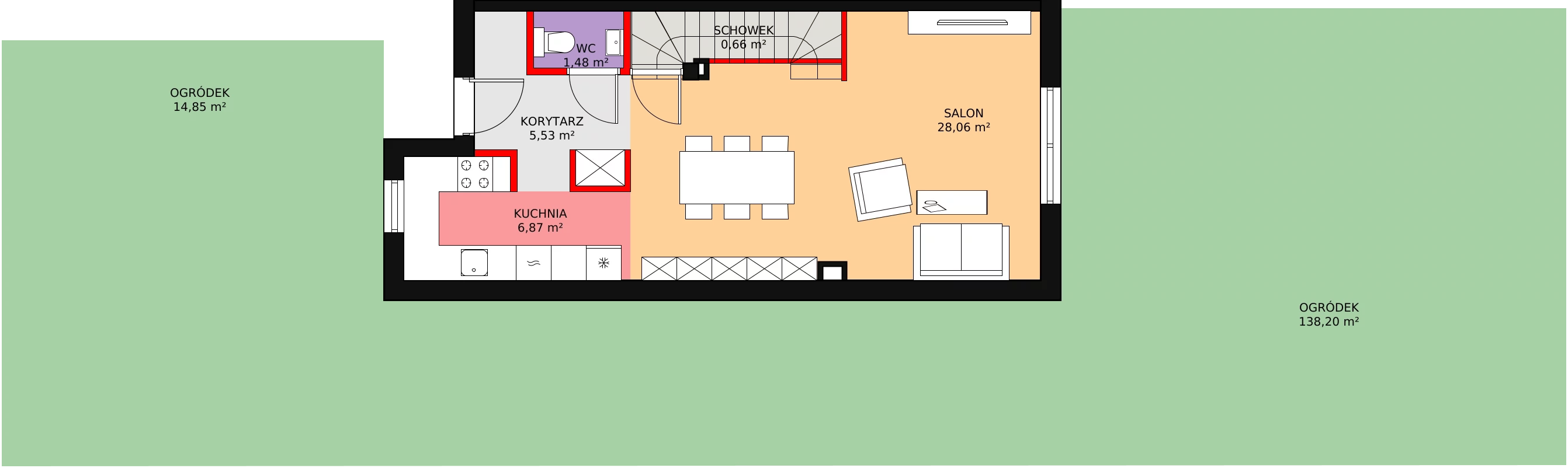 Dom 111,99 m², oferta nr A.7, Nova Wola Park, Nowa Wola, ul. Przepiórki