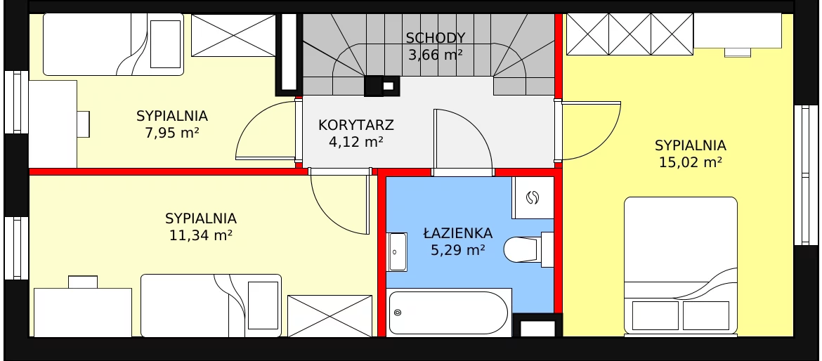 Dom 111,99 m², oferta nr A.7, Nova Wola Park, Nowa Wola, ul. Przepiórki