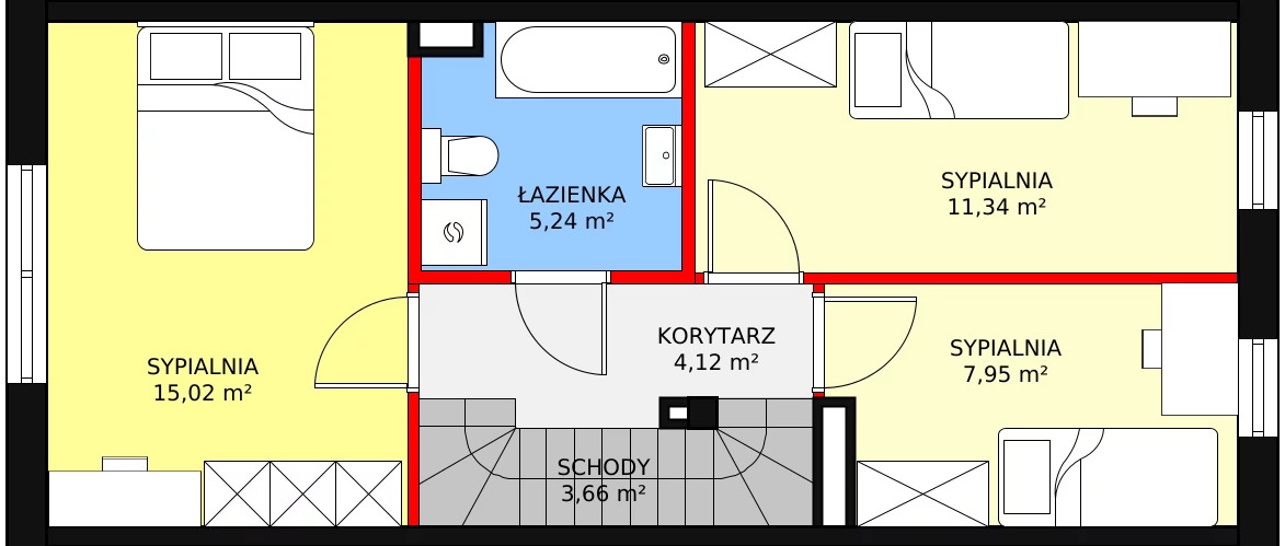 Dom 86,24 m², oferta nr B4, Nova Wola Park, Nowa Wola, ul. Przepiórki