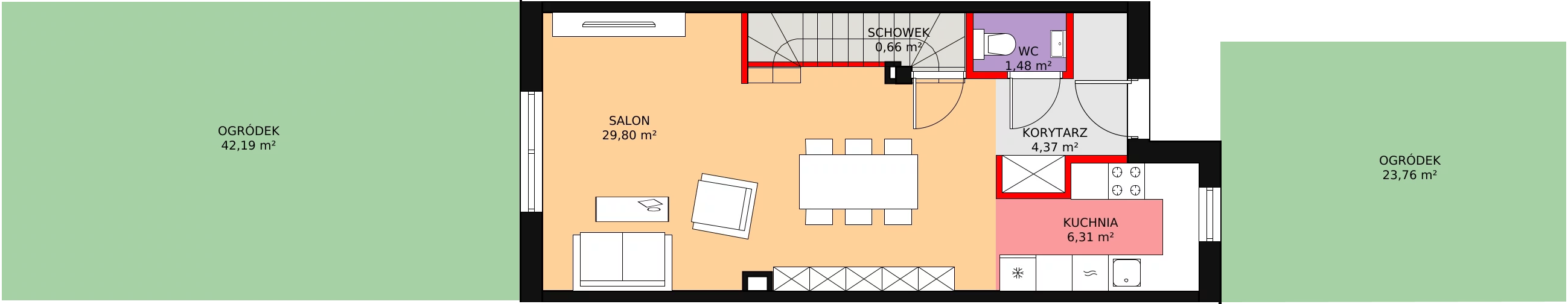 Dom 86,26 m², oferta nr B5, Nova Wola Park, Nowa Wola, ul. Przepiórki