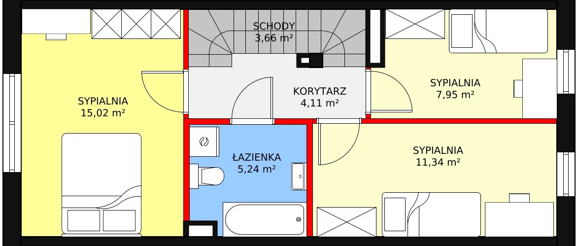 Dom 86,26 m², oferta nr B5, Nova Wola Park, Nowa Wola, ul. Przepiórki