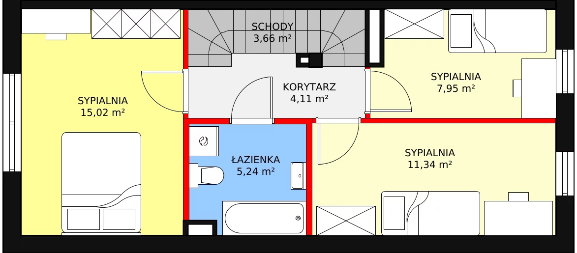 Dom 112,01 m², oferta nr B7, Nova Wola Park, Nowa Wola, ul. Przepiórki