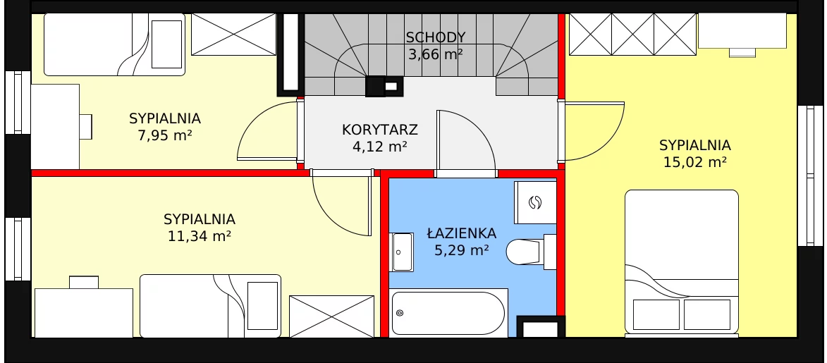 Dom 111,99 m², oferta nr C7, Nova Wola Park, Nowa Wola, ul. Przepiórki