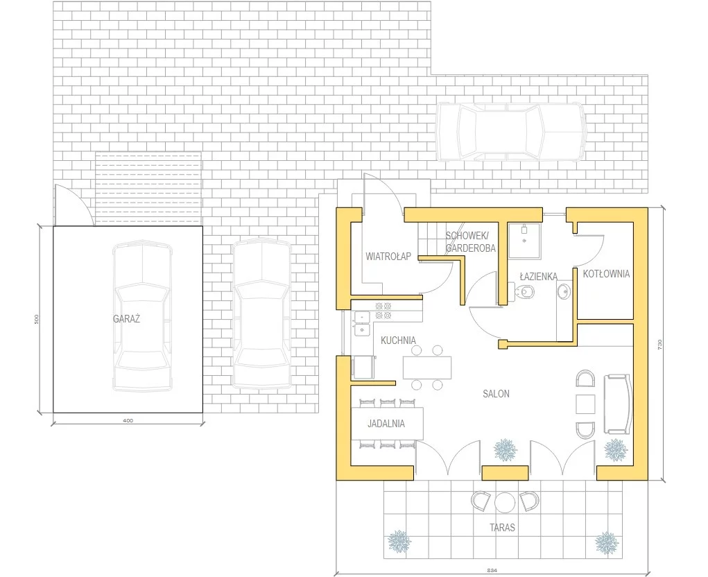 Dom 93,00 m², oferta nr , 834045, Halinów, Józefin