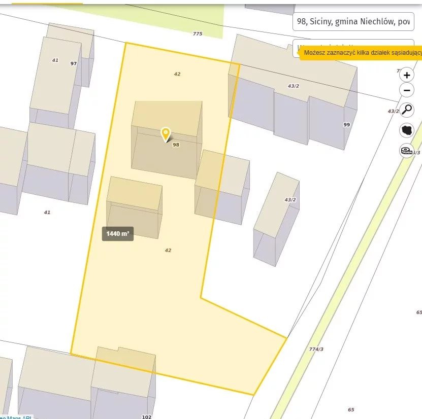 Dom 72,00 m², oferta nr , 834296, Siciny, ul. Leszczyńska