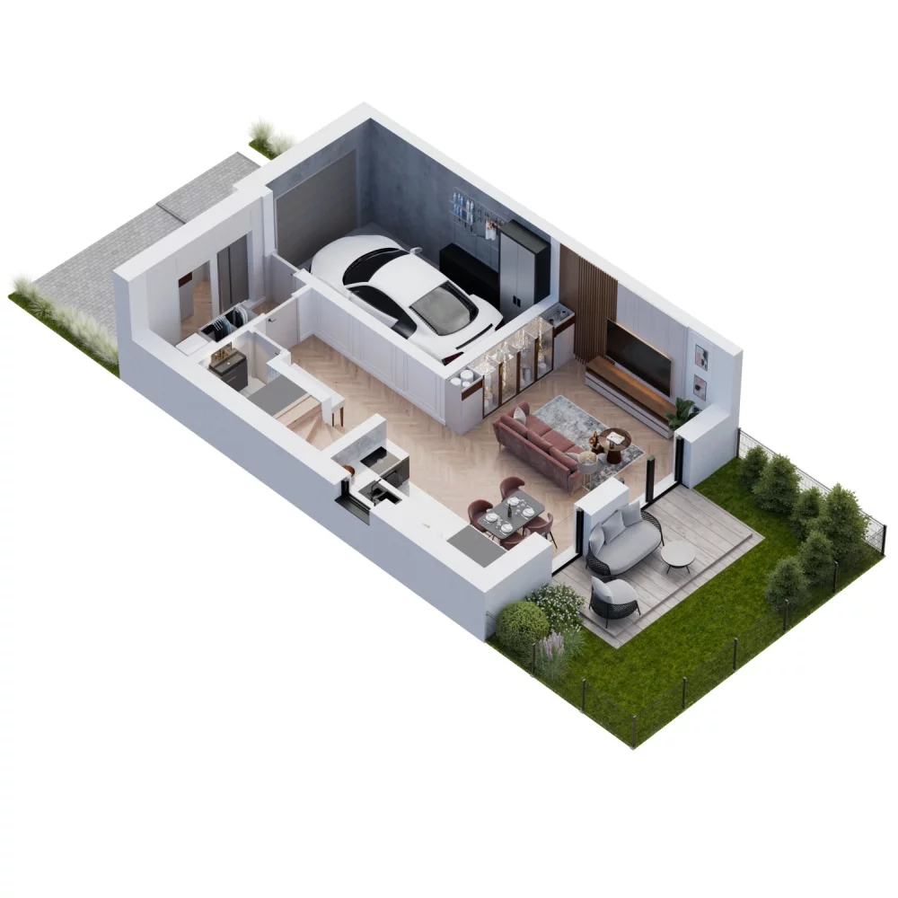 Dom 113,00 m², oferta nr , 830978, Ożarów Mazowiecki, Pyzjazna