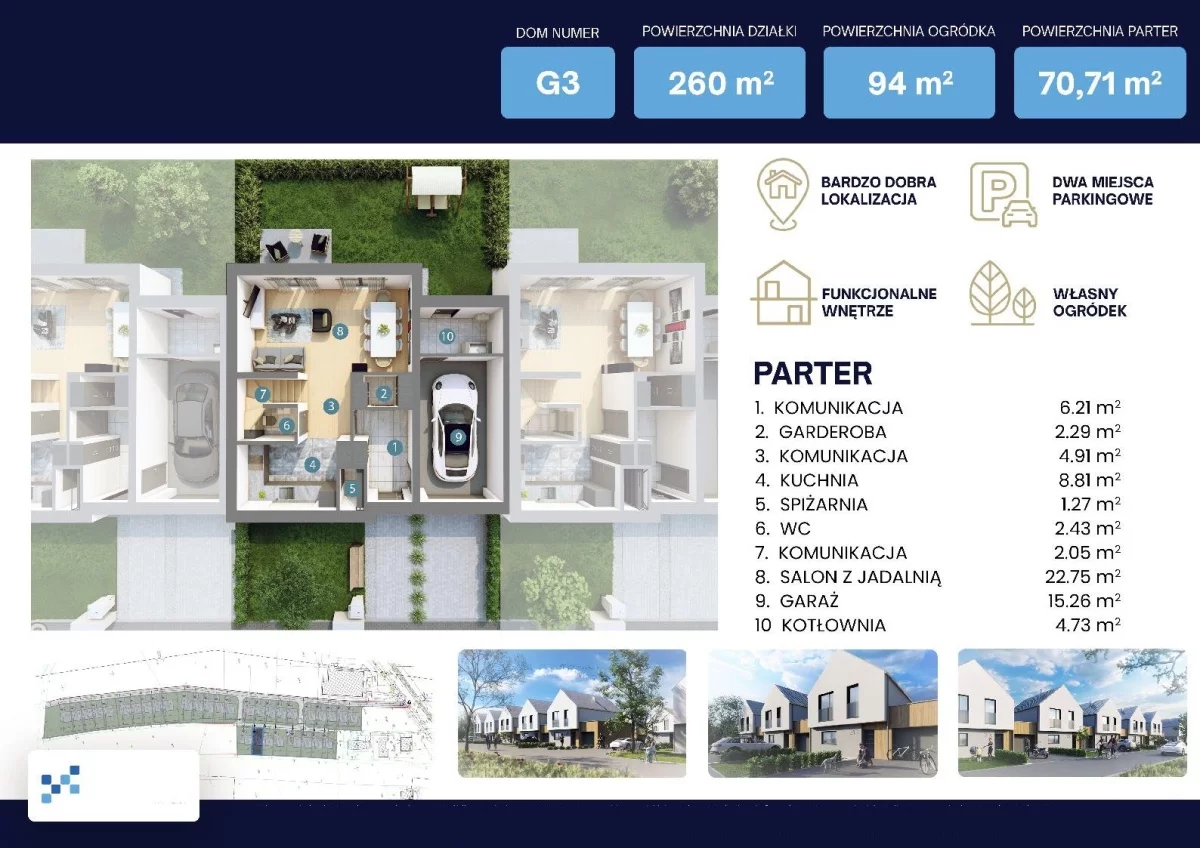 Dom 125,00 m², oferta nr , 832506, Rzeszów, Budziwój