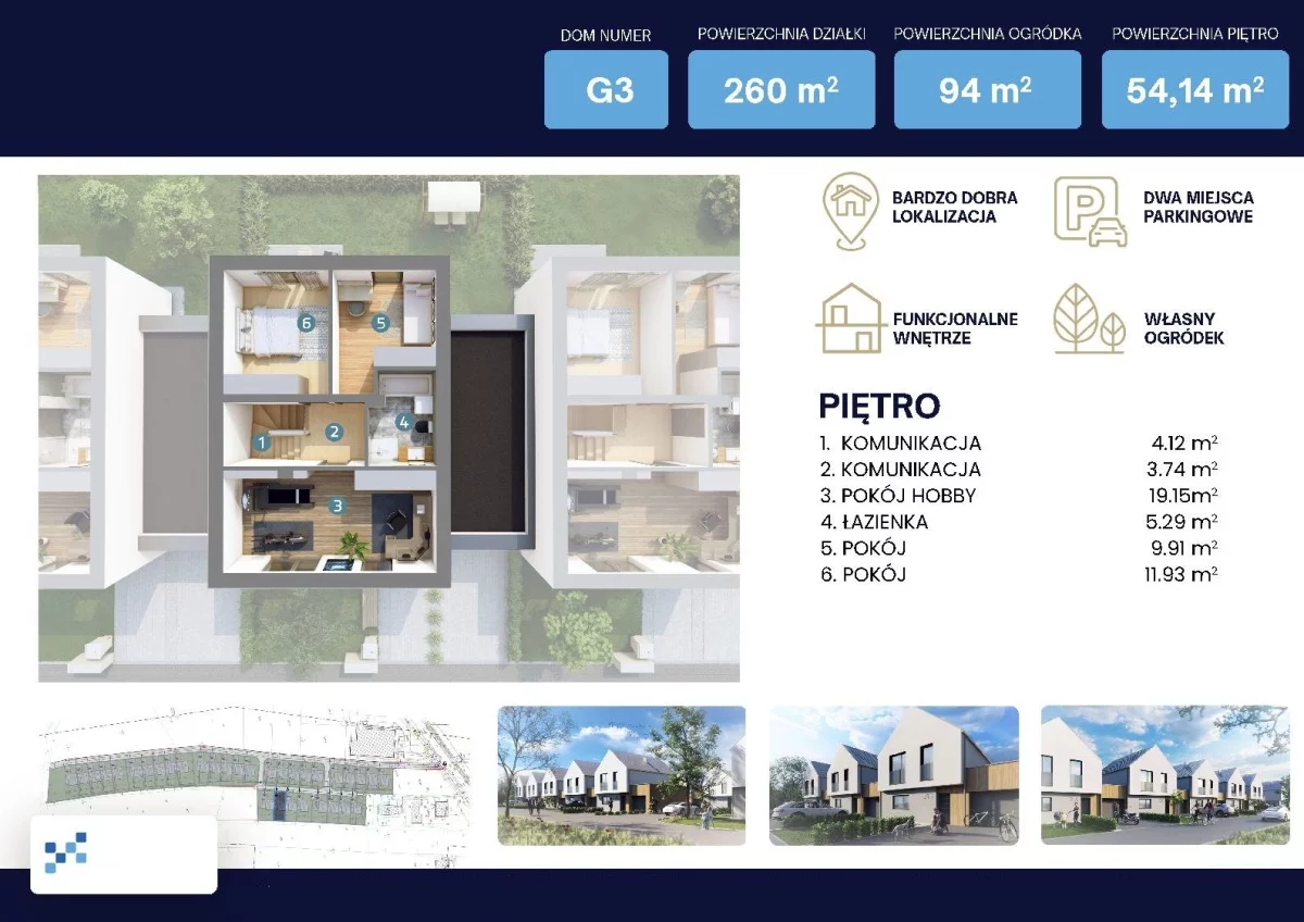 Dom 125,00 m², oferta nr , 832506, Rzeszów, Budziwój