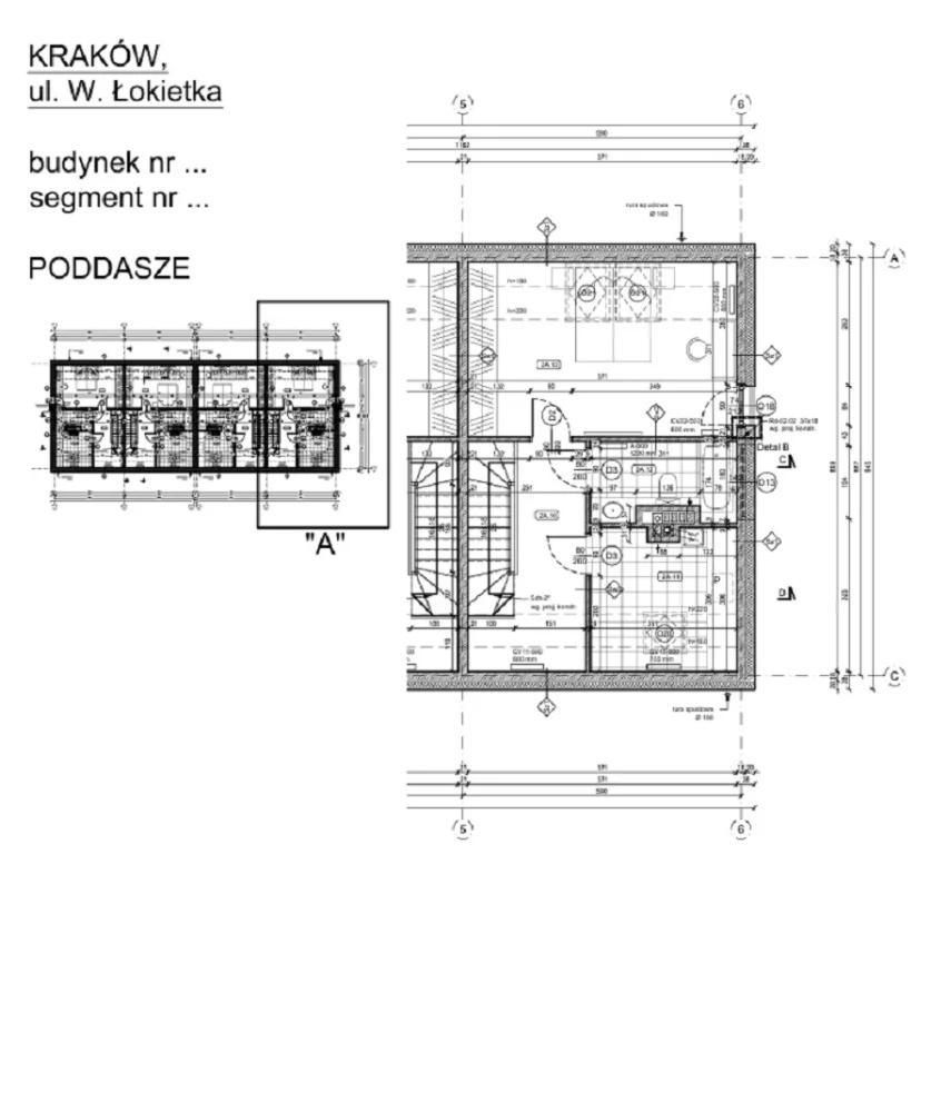 Dom 126,00 m², oferta nr , 833786, Kraków, Władysława Łokietka