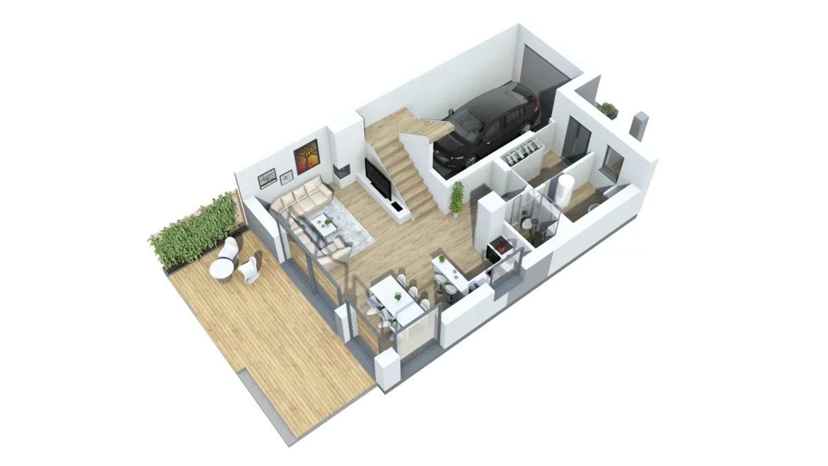 Dom 125,00 m², oferta nr , 833634, Kartuzy