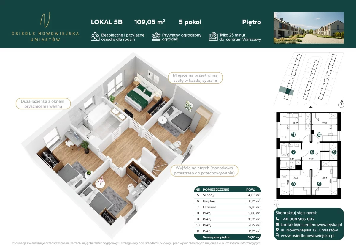 Dom 109,00 m², oferta nr , 830033, Ożarów Mazowiecki, Nowowiejska