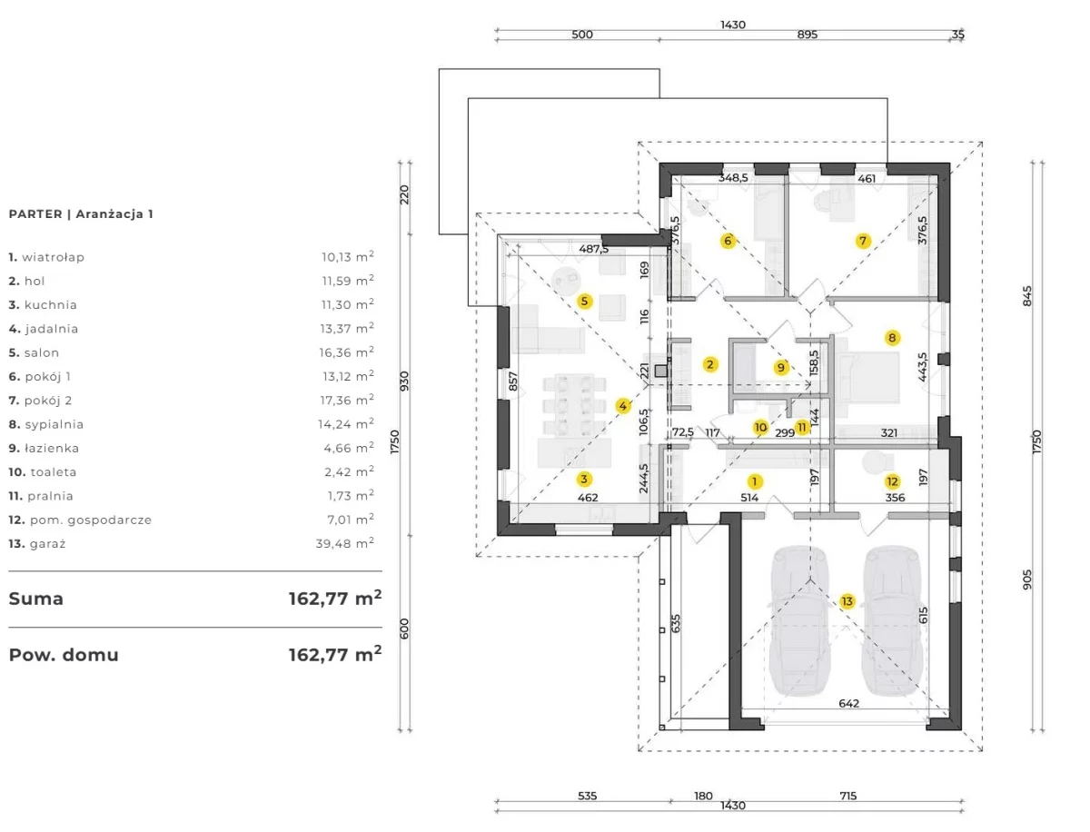 Dom 163,00 m², oferta nr , 833465, Nisko, Podleśna