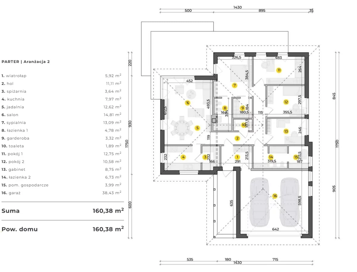 Dom 163,00 m², oferta nr , 833465, Nisko, Podleśna