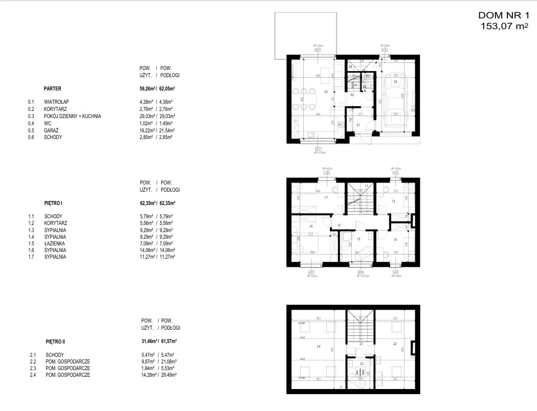 Dom 153,00 m², oferta nr , 833116, Tychy, Mąkołowiec, Gilów