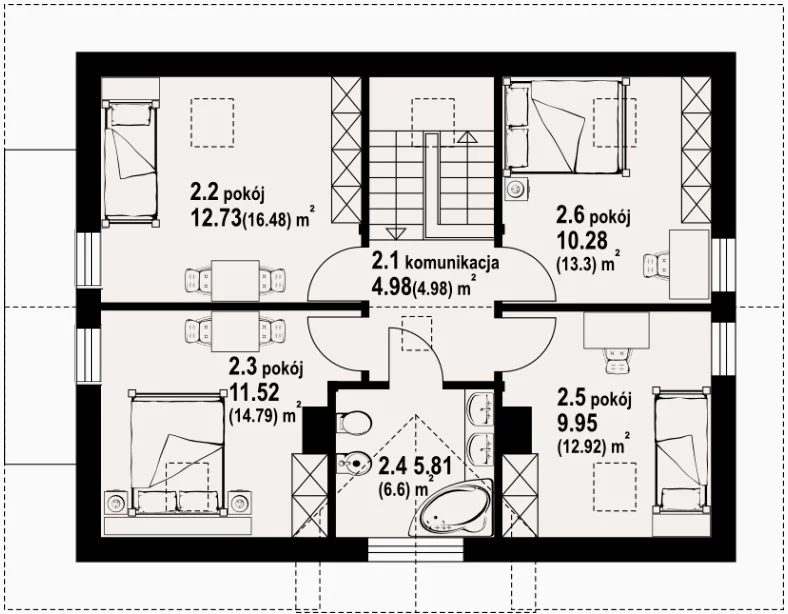 Dom 116,00 m², oferta nr , 831223, Ubrzeż