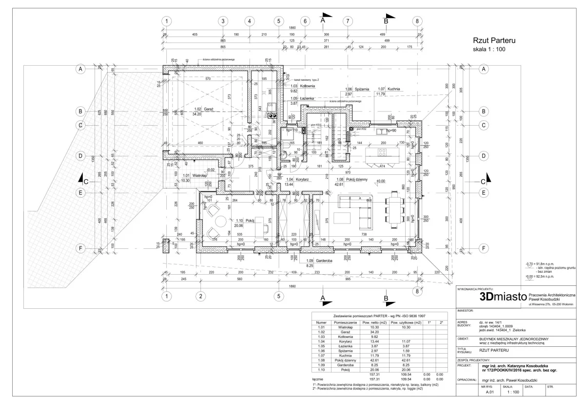 Dom 241,00 m², oferta nr , 833219, Zielonka