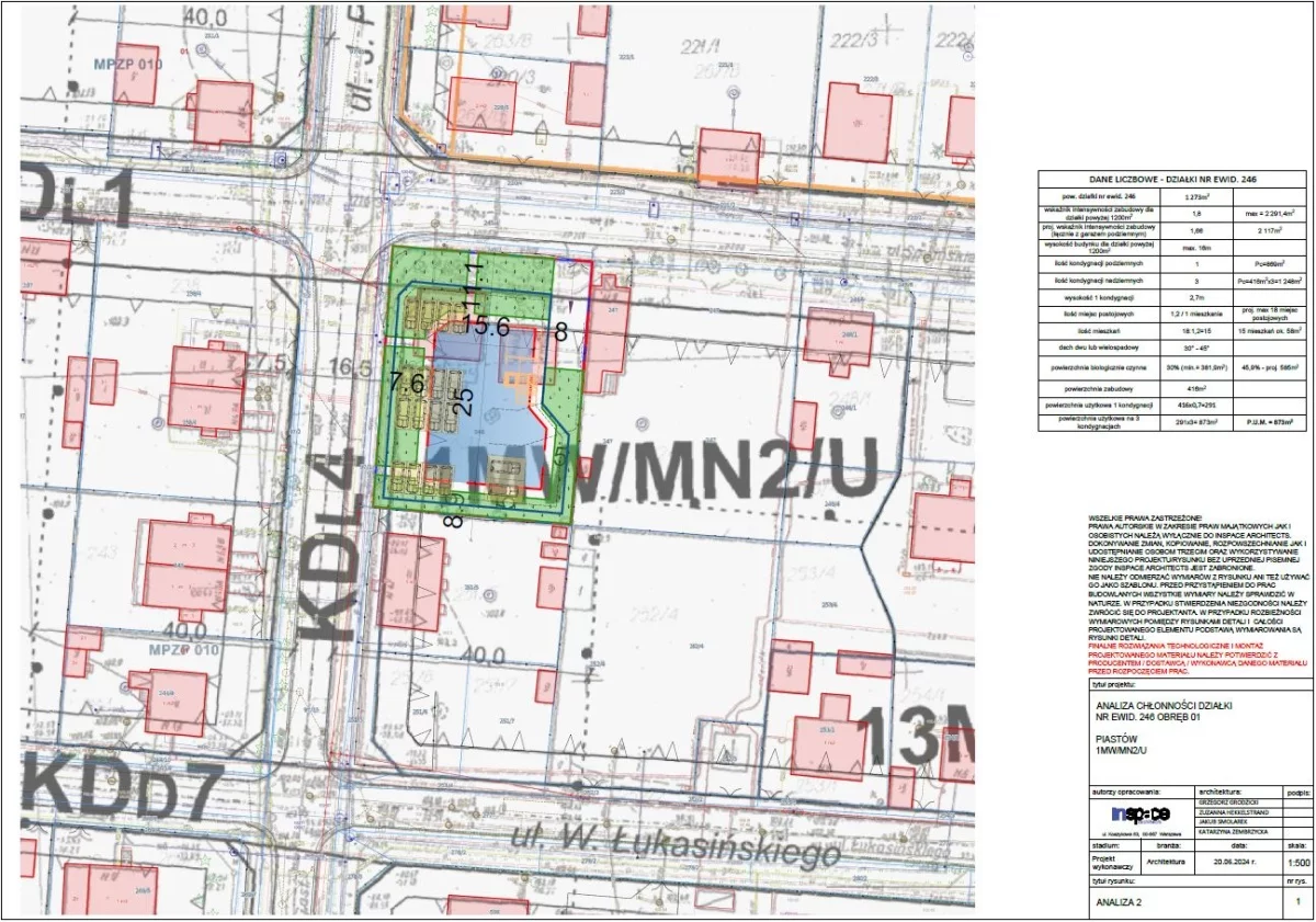 Działka 1 273,00 m², Piastów, Aleja Józefa Piłsudskiego, Sprzedaż