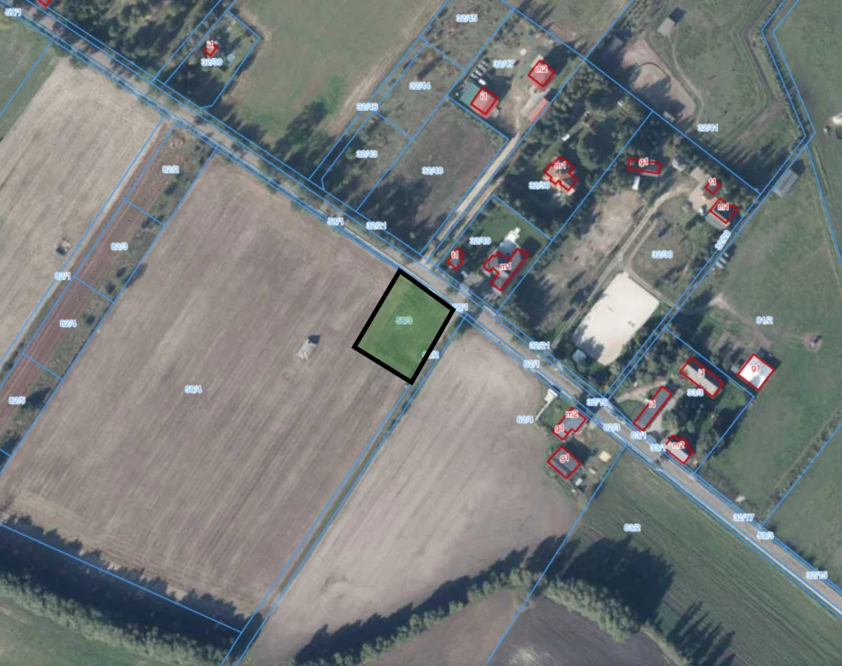 Działka 1 966,00 m², oferta nr , 833772, Esterpole