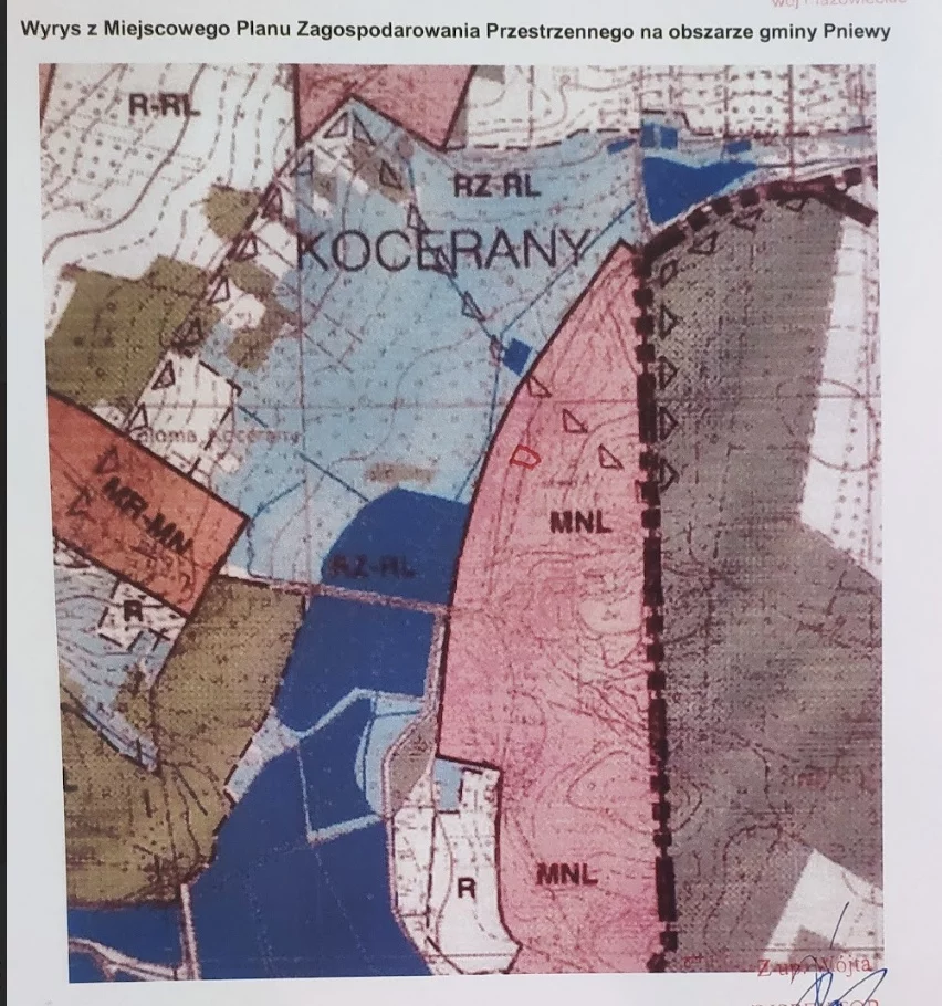 Działka 1 020,00 m², oferta nr , 833913, Kocerany, Leśna