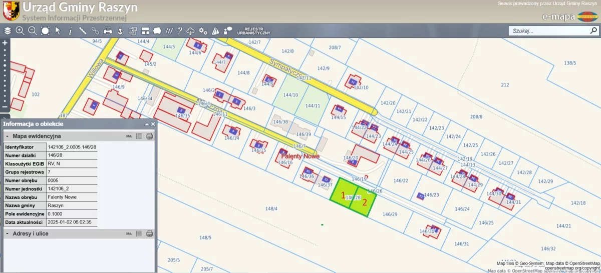 Działka 500,00 m², Falenty Nowe, Magiczna, Sprzedaż