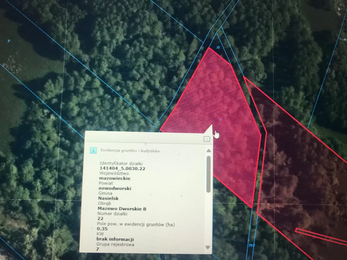 Działka 30 000,00 m², oferta nr , 834018, Nasielsk, Mazewo Dworskie B