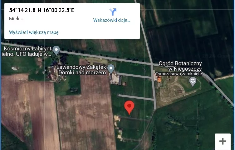 Działka 752,00 m², oferta nr , 833793, Mielno, Mielenko