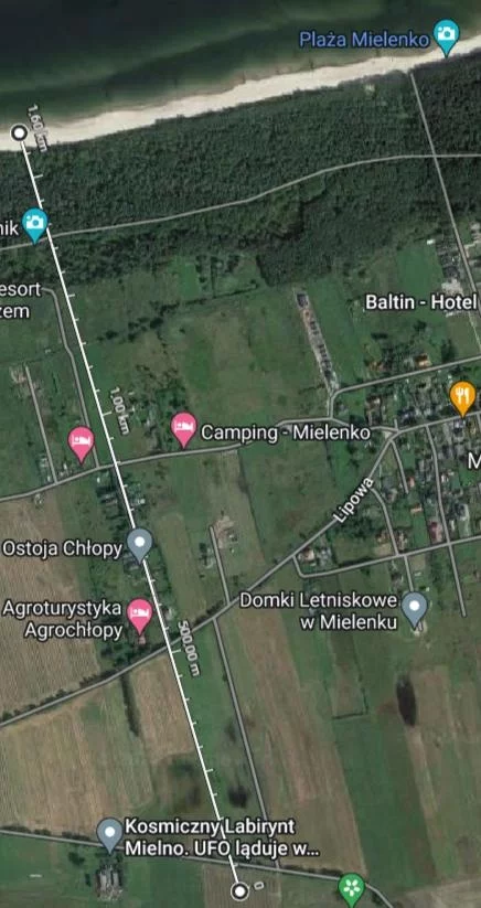 Działka 752,00 m², oferta nr , 833793, Mielno, Mielenko