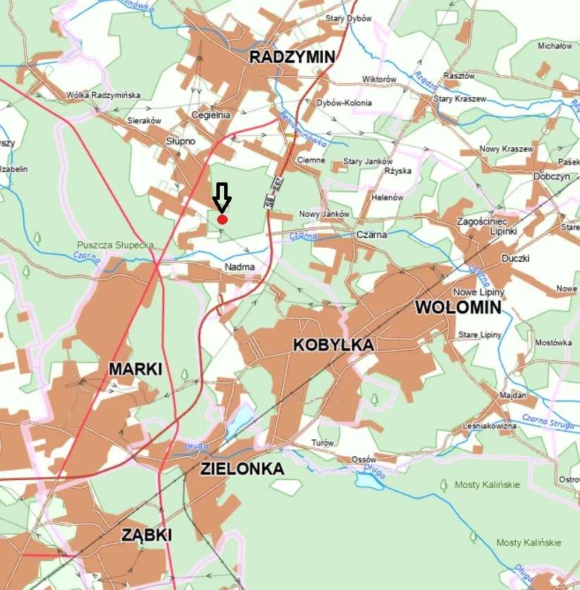 Działka 636,00 m², oferta nr , 834204, Marki, Nadma