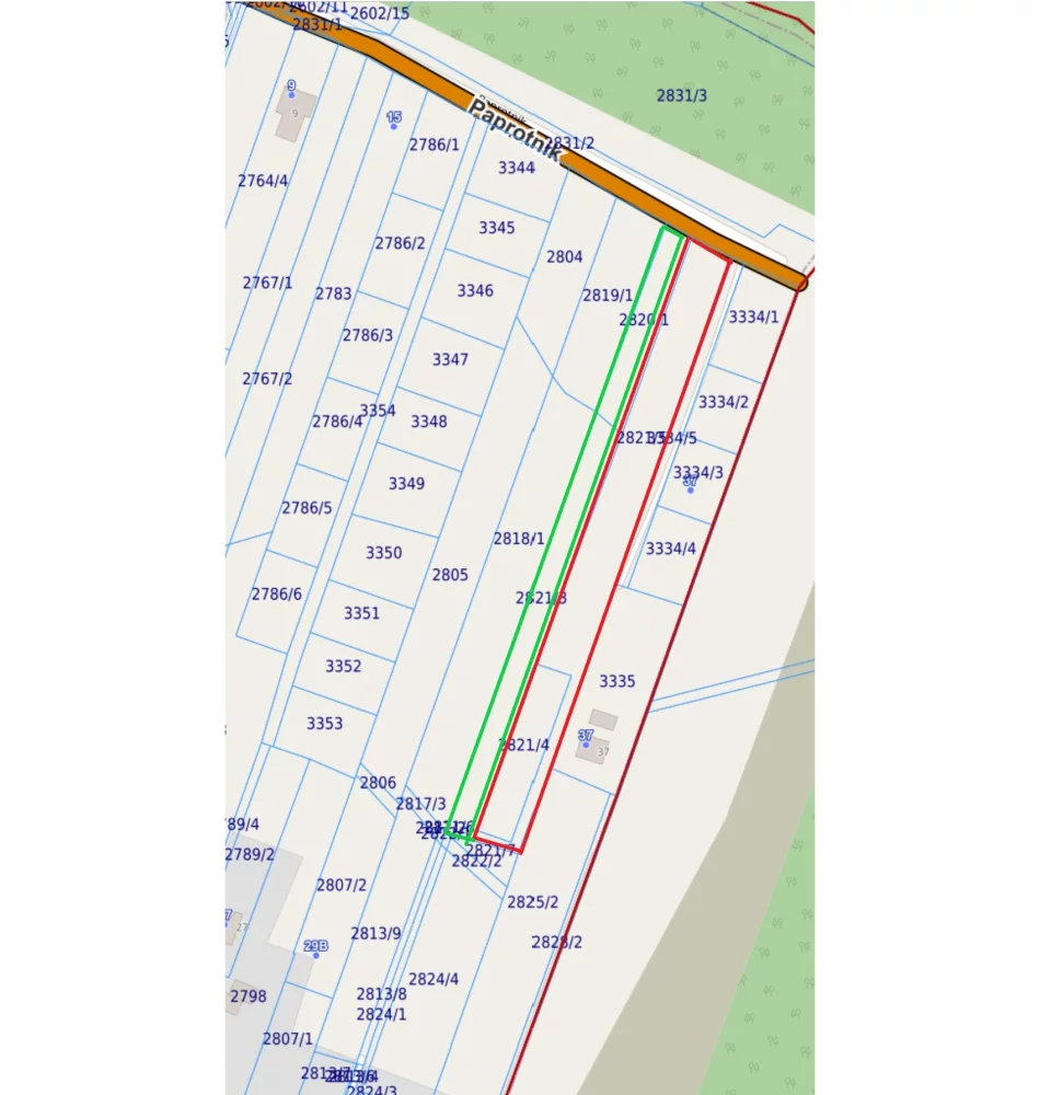 Działka 4 442,00 m², Chełmek, Paprotnik, Sprzedaż