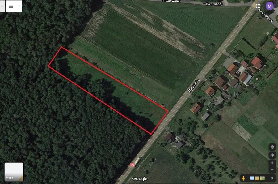 Działka 7 184,00 m², oferta nr , 824544, Nieborowice, Rybnicka