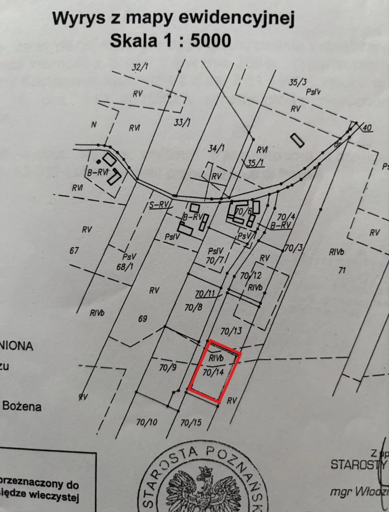 Działka 3 021,00 m², oferta nr , 833841, Kostrzyn, Siedleczek