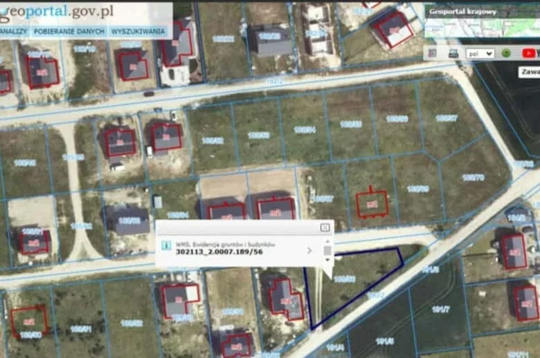 Działka 881,00 m², oferta nr , 834147, Napachanie, Starzyńska/Aktorska