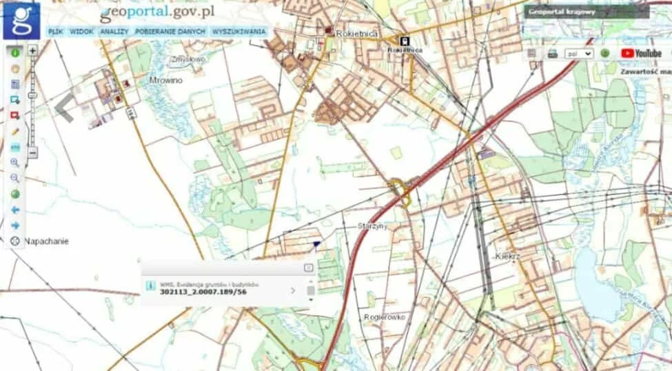 Działka 881,00 m², oferta nr , 834147, Napachanie, Starzyńska/Aktorska