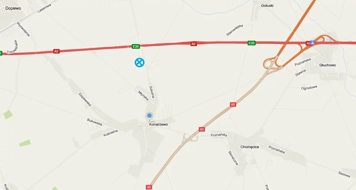 Działka 19 498,00 m², oferta nr , 834086, Konarzewo, Szkolna