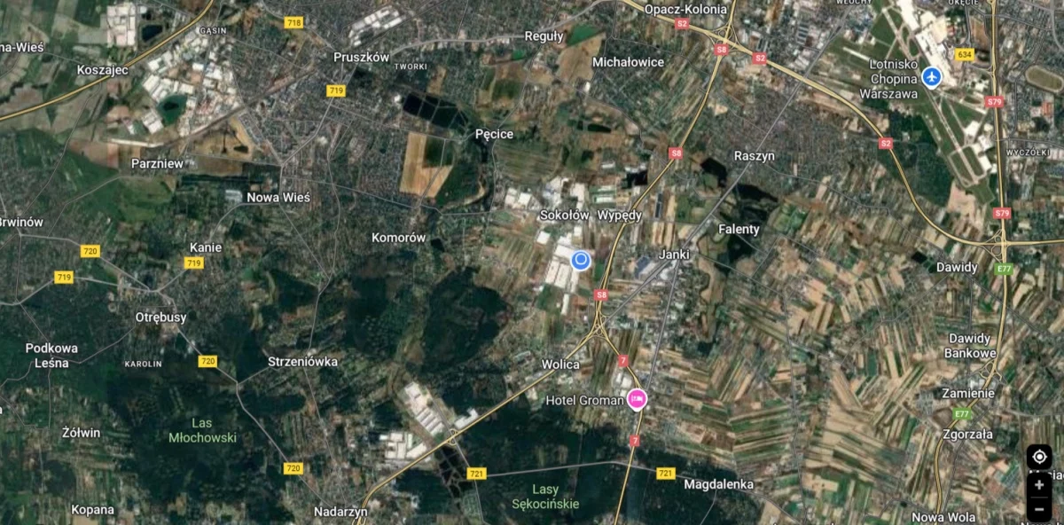 Działka 12 000,00 m², oferta nr , 834001, Sokołów, Wacława