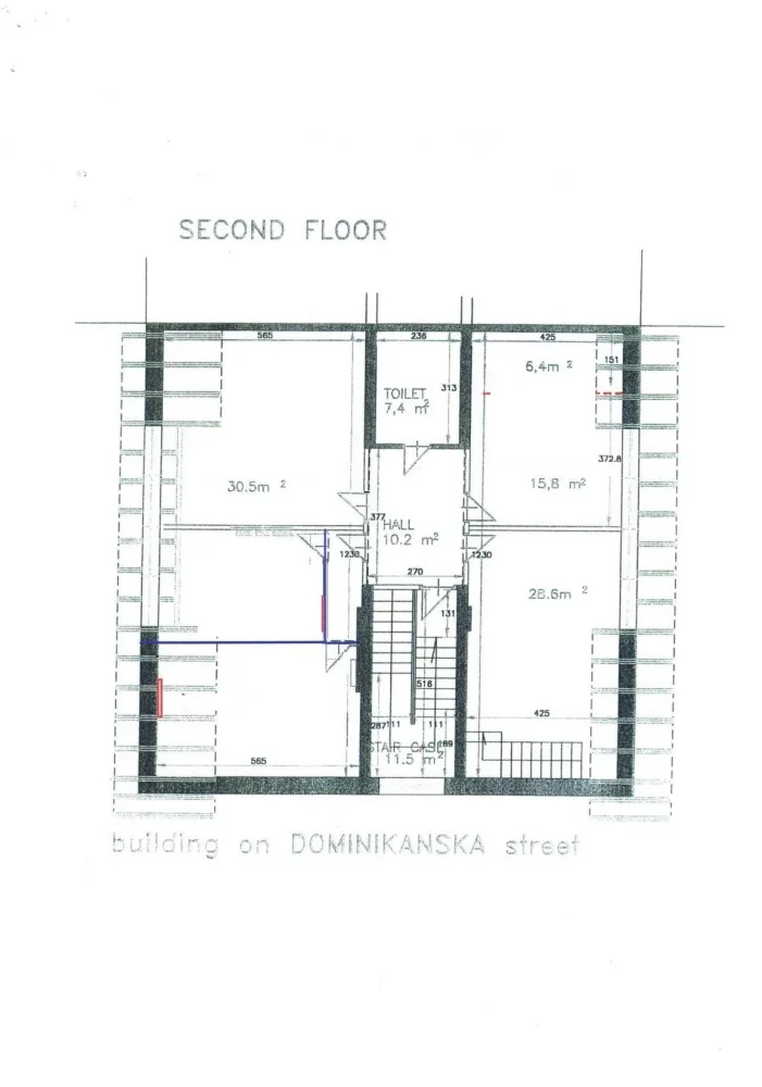Lokal użytkowy 713,00 m², oferta nr , 831663, Warszawa, Mokotów, Mokotów, Dominikańska