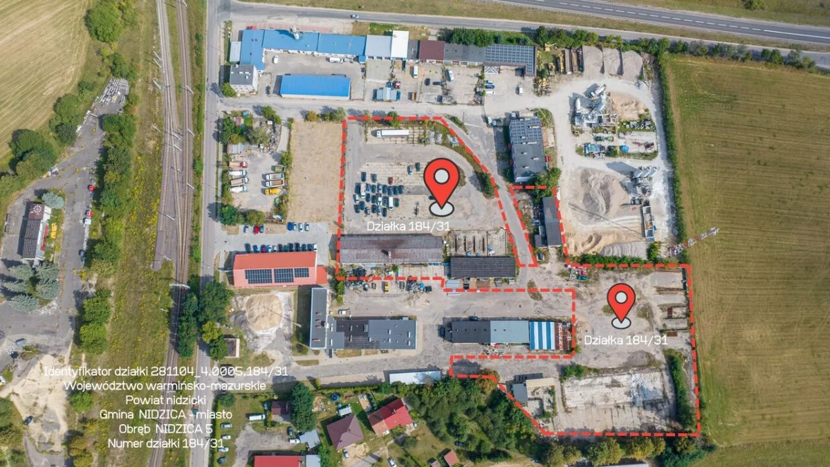 Lokal użytkowy 970,00 m², oferta nr , 833368, Nidzica, KOLEJOWA