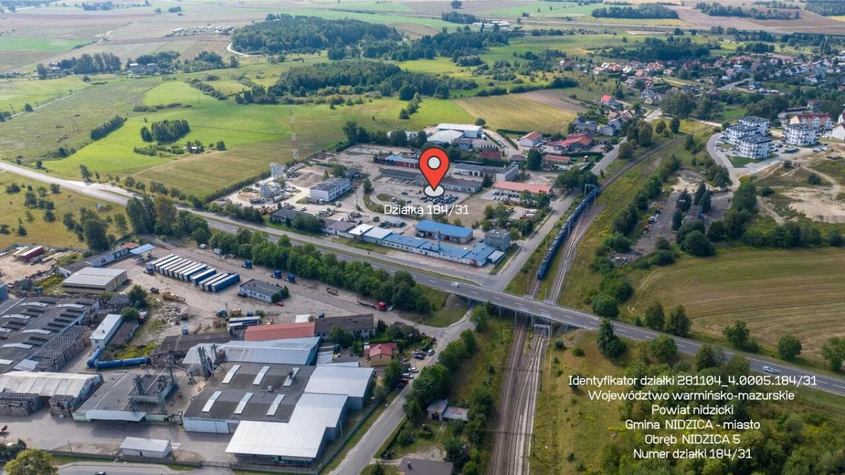 Lokal użytkowy 970,00 m², oferta nr , 833368, Nidzica, KOLEJOWA