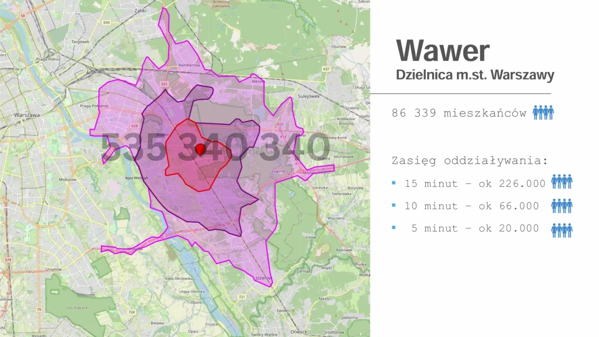 Lokal użytkowy 139,00 m², oferta nr , 830413, Warszawa, Wawer, Wawer, Os.Wawer