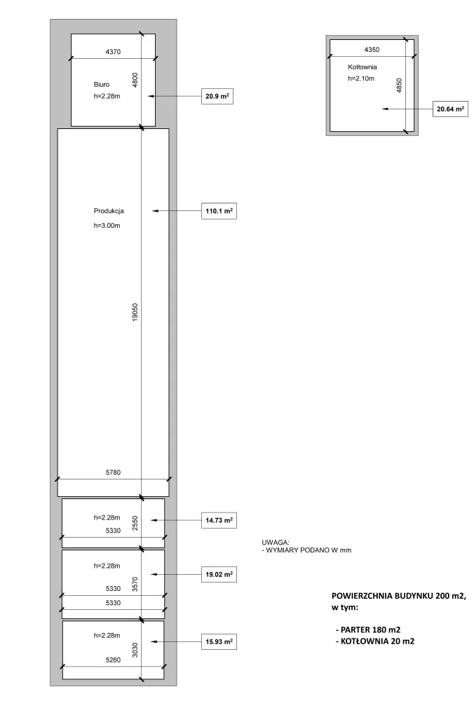 Magazyn 200,00 m², oferta nr , 830389, Kalisz, Wrzosowa