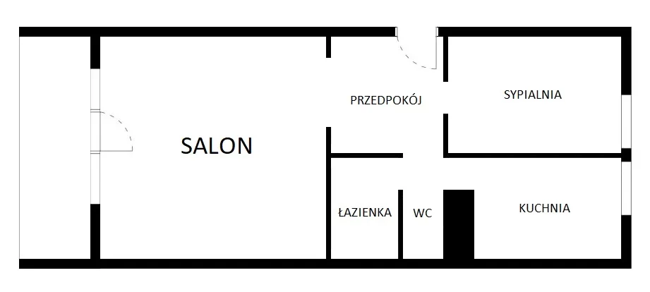 2 pokoje, mieszkanie 50,00 m², piętro 3, oferta nr , 834255, Gdańsk, Chełm, Biegańskiego
