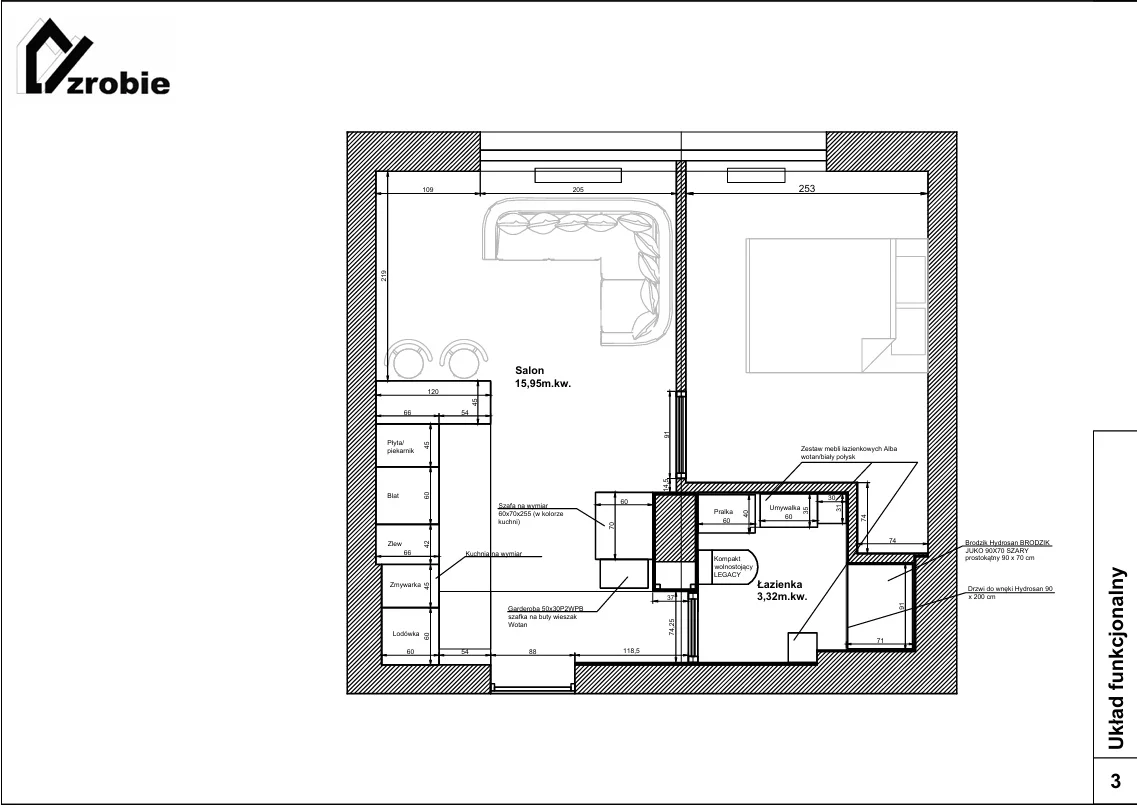 2 pokoje, mieszkanie 29,00 m², parter, oferta nr , 833550, Warszawa, Wola, Wola, Koło