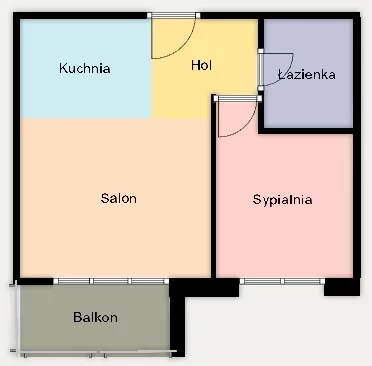 2 pokoje, mieszkanie 45,00 m², piętro 3, oferta nr , 834058, Kraków, Krowodrza, Piotra Borowego